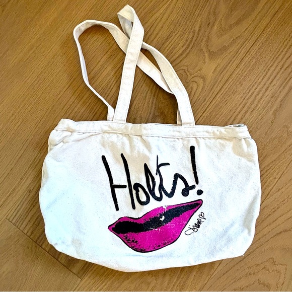 RARE VINTAGE Holt Renfrew x Diane Von Furstenberg Canvas Tote Bag - Picture 1 of 2